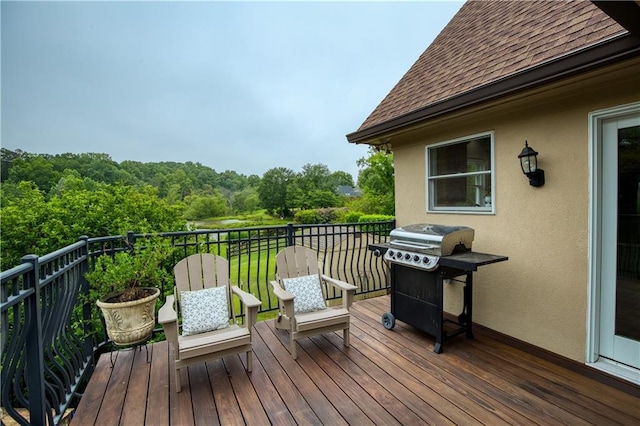 2675 Portabella Ln, Cumming, GA 30041 - deck with grilling area