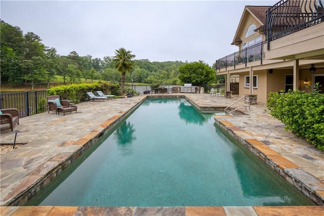 2675 Portabella Ln, Cumming, GA 30041 - view of swimming pool with a patio