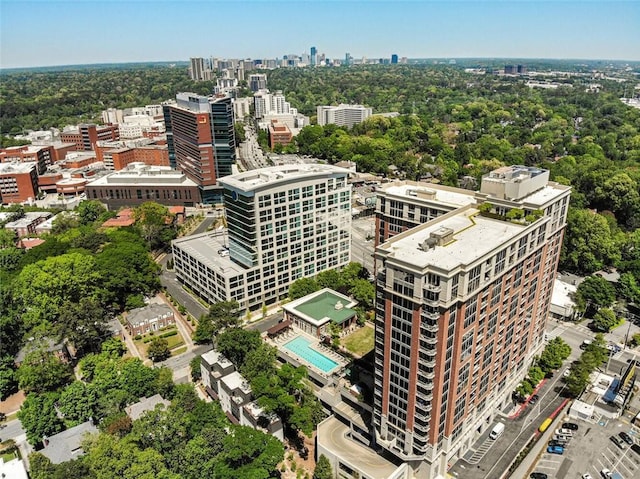 1820 Peachtree St NW Unit 1008, Atlanta, GA 30309 - view of urban area featuring a pool area