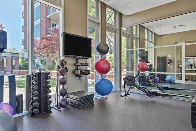 1820 Peachtree St NW Unit 1008, Atlanta, GA 30309 - view of exercise room