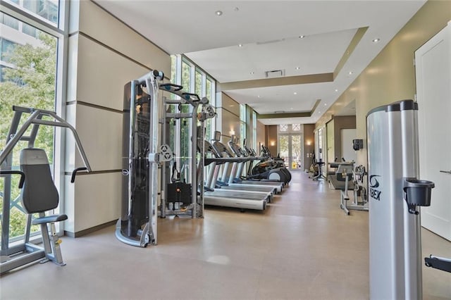 1820 Peachtree St NW Unit 1008, Atlanta, GA 30309 - view of exercise room