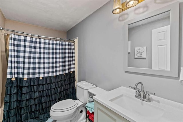 437 Crabapple Rd, Dahlonega, GA 30533 - full bathroom with vanity and a shower with curtain