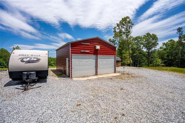 437 Crabapple Rd, Dahlonega, GA 30533 - view of detached garage