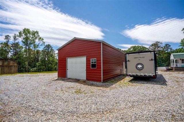 437 Crabapple Rd, Dahlonega, GA 30533 - view of detached garage