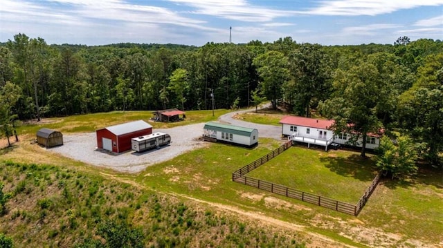 437 Crabapple Rd, Dahlonega, GA 30533 - overview of rural landscape featuring a forest