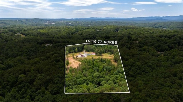 437 Crabapple Rd, Dahlonega, GA 30533 - view of property location with property parcel outlined