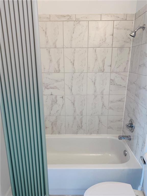 384 Ralph Mcgill Blvd NE Unit 121, Atlanta, GA 30312 - bathroom featuring shower / washtub combination and toilet