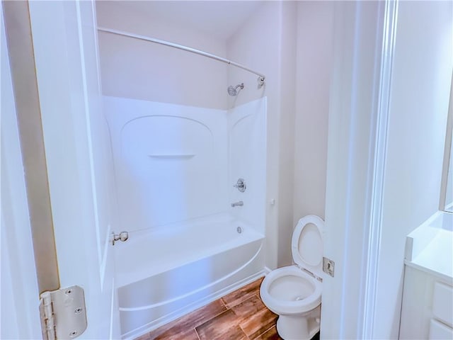 3780 Baxley Pine Trl, Suwanee, GA 30024 - bathroom featuring shower / tub combination and wood finished floors