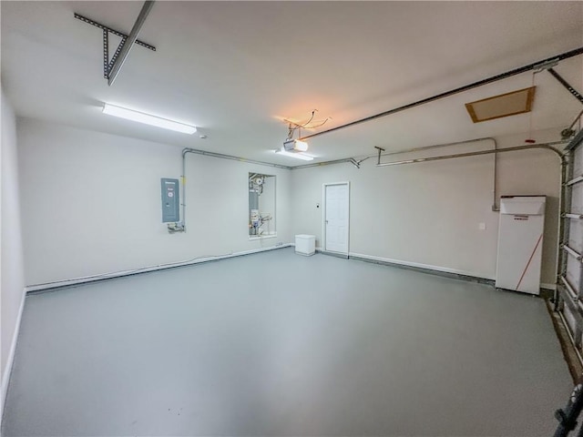 3780 Baxley Pine Trl, Suwanee, GA 30024 - garage with a garage door opener and electric panel