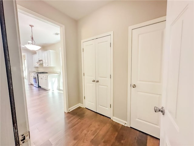 3780 Baxley Pine Trl, Suwanee, GA 30024 - corridor with wood finished floors and baseboards