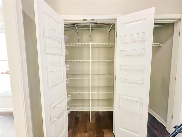 view of closet