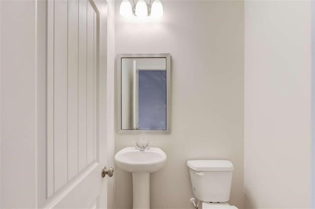 bathroom with toilet