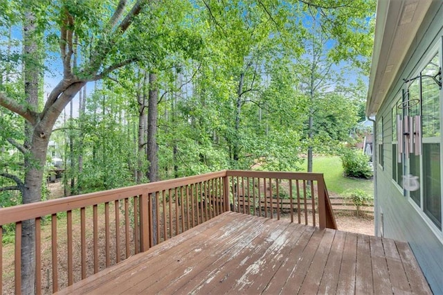 view of deck