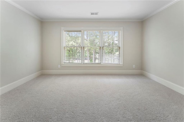 183 Applewood Ln, Acworth, GA 30101 - empty room featuring plenty of natural light, baseboards, crown molding, and carpet floors
