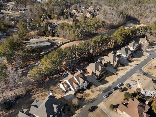 183 Applewood Ln, Acworth, GA 30101 - aerial overview of property's location with a forest and nearby suburban area