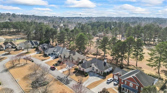 birds eye view of property featuring a residential view