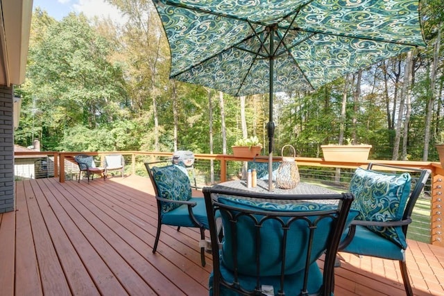 225 Jayne Ellen Way, Alpharetta, GA 30009 - wooden terrace with outdoor dining area