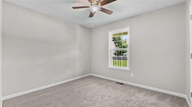 35 Ravenwood Dr, Rockmart, GA 30153 - carpeted spare room featuring baseboards and ceiling fan