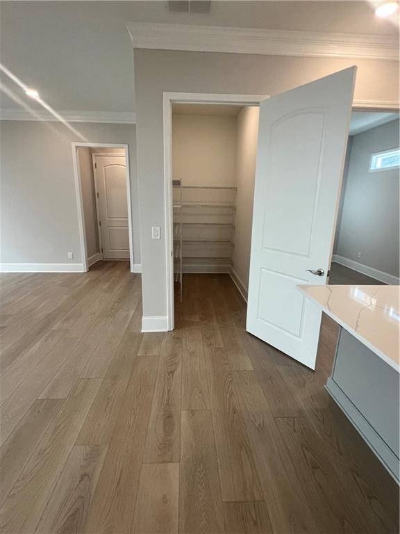 interior space with visible vents