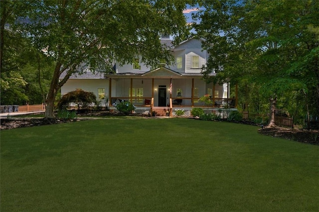 9035 Walnut Cove Ct, Gainesville, GA 30506 - view of front facade featuring covered porch