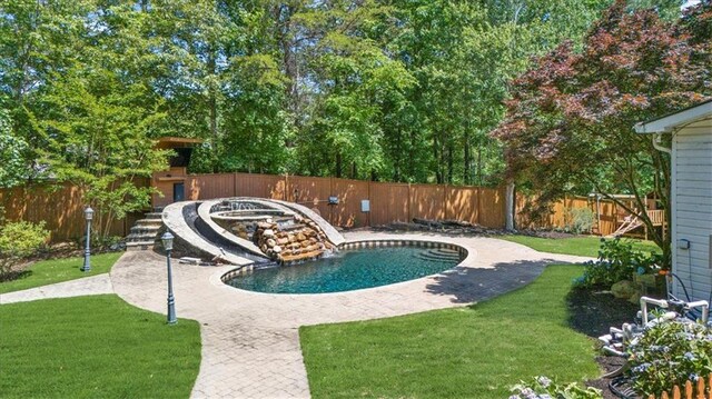 9035 Walnut Cove Ct, Gainesville, GA 30506 - view of swimming pool