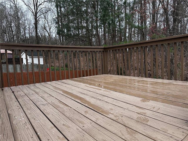 view of deck