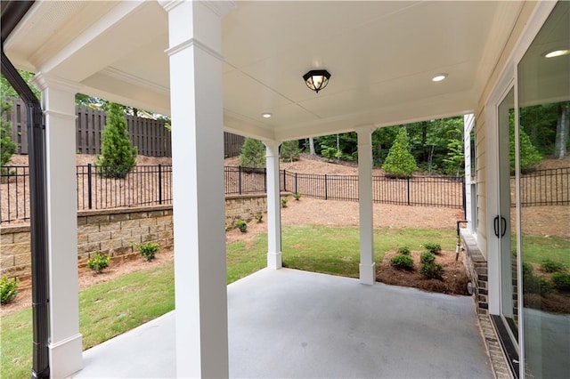 view of patio / terrace