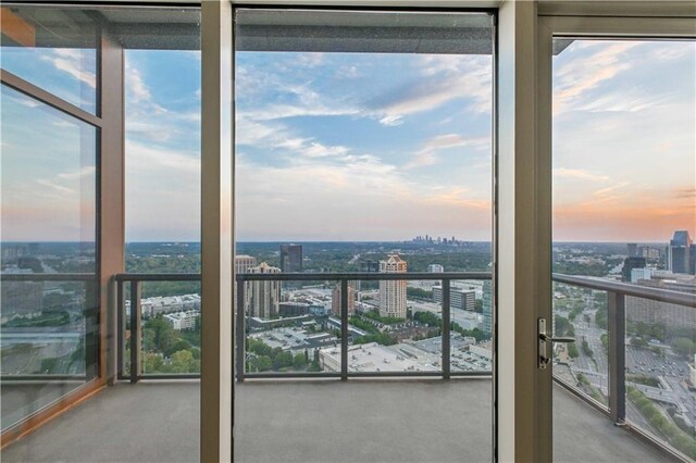 3630 Peachtree Rd NE Unit 3302, Atlanta, GA 30326 - balcony with a view of city