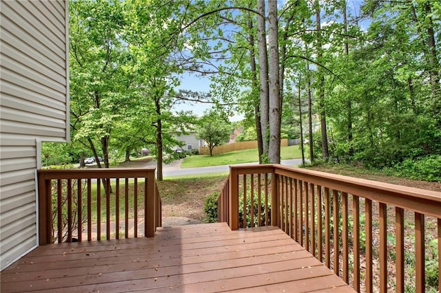 view of deck