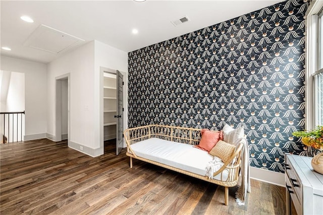 unfurnished room featuring hardwood / wood-style floors