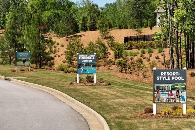 310 Chatuge Dr, Hoschton, GA 30548 - view of property's community featuring a lawn
