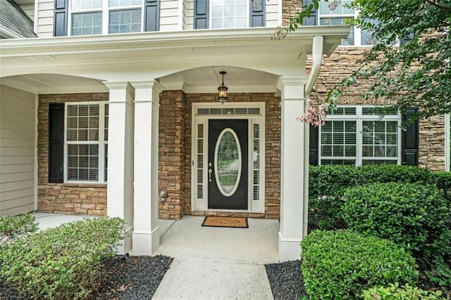 view of property entrance