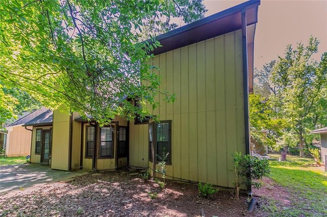 view of rear view of property