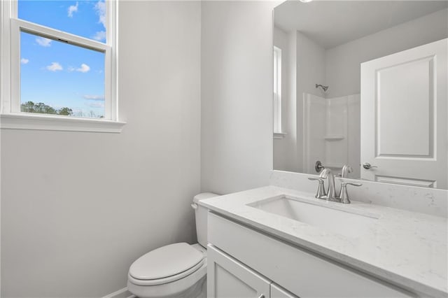 373 Riverwood Pass, Dallas, GA 30157 - full bath with toilet, vanity, and a shower