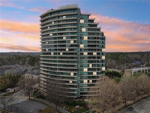 view of property