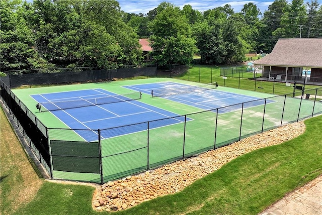 3885 Lake Juliette Dr, Buford, GA 30519 - view of tennis court