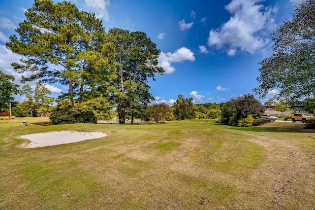 80 Montre Sq NW, Atlanta, GA 30327 - view of grassy yard featuring view of golf course and view of wooded area