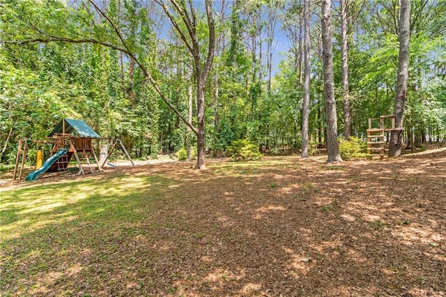 5396 Turnbill Pt NW, Acworth, GA 30101 - view of yard featuring a playground