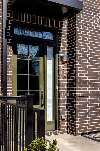 726 Edgewood Ave NE, Atlanta, GA 30307 - entrance to property featuring brick siding