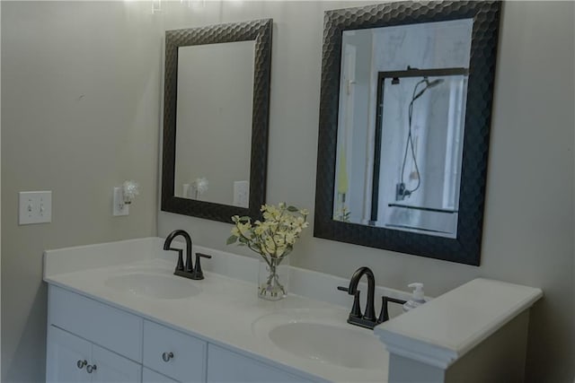 6985 Shane Ln, Cumming, GA 30028 - full bathroom with double vanity