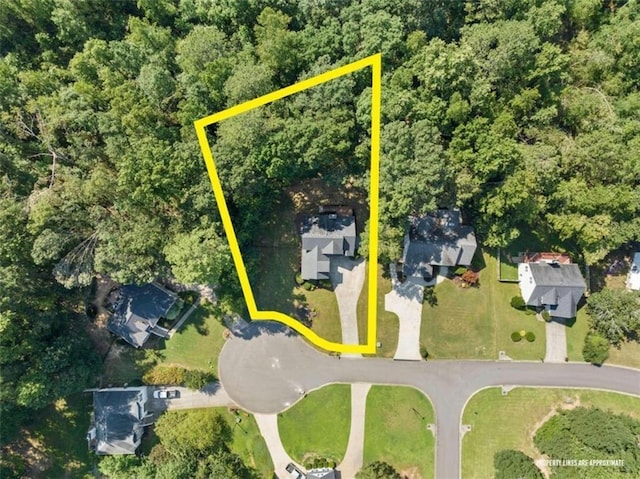 6985 Shane Ln, Cumming, GA 30028 - aerial view of property's location with property boundaries highlighted