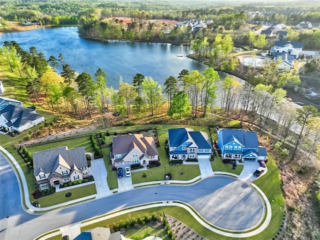 13 Clearwater Ct, Hoschton, GA 30548 - aerial view of residential area featuring a large body of water