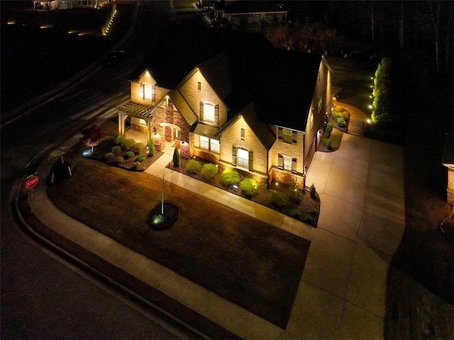 13 Clearwater Ct, Hoschton, GA 30548 - view of front of home featuring stone siding