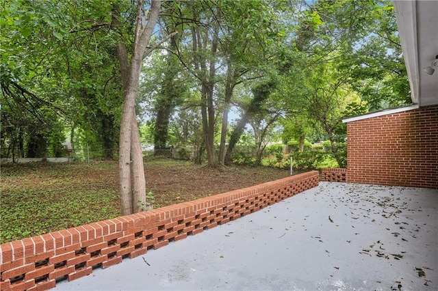 2858 Valley Ridge Dr, Decatur, GA 30032 - view of yard featuring a patio and view of wooded area