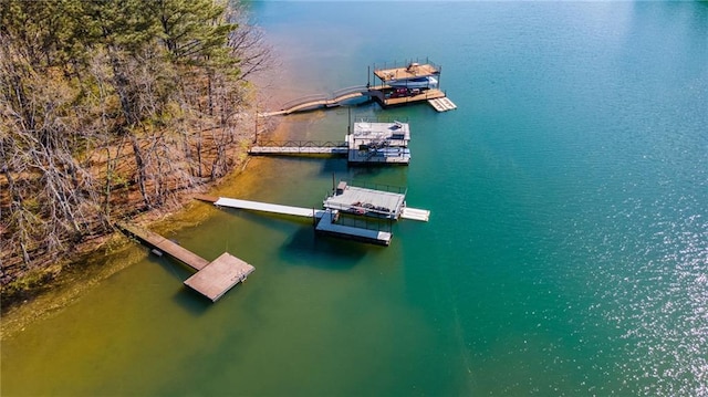 3578 Hope Rd, Cumming, GA 30041 - view of dock featuring a water view