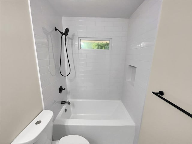 1955 S Columbia Pl, Decatur, GA 30032 - full bathroom featuring shower / bathing tub combination and toilet