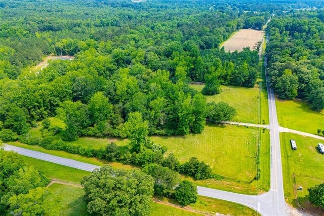 3187 Oak Grove Church Rd, Carrollton, GA 30117 - aerial view of sparsely populated area featuring a heavily wooded area