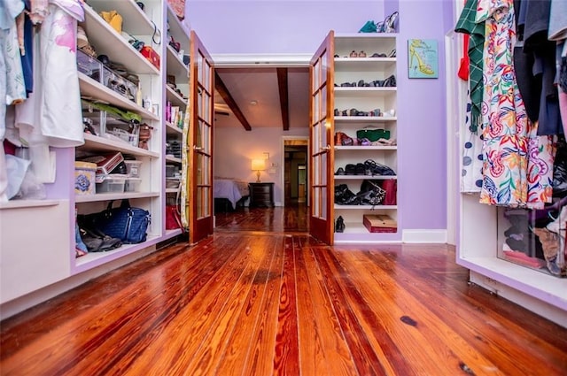 3187 Oak Grove Church Rd, Carrollton, GA 30117 - spacious closet with wood finished floors