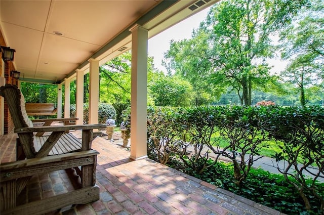 3187 Oak Grove Church Rd, Carrollton, GA 30117 - view of covered porch