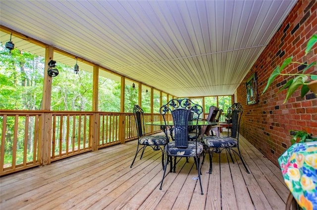 3187 Oak Grove Church Rd, Carrollton, GA 30117 - sunroom / solarium with outdoor dining area